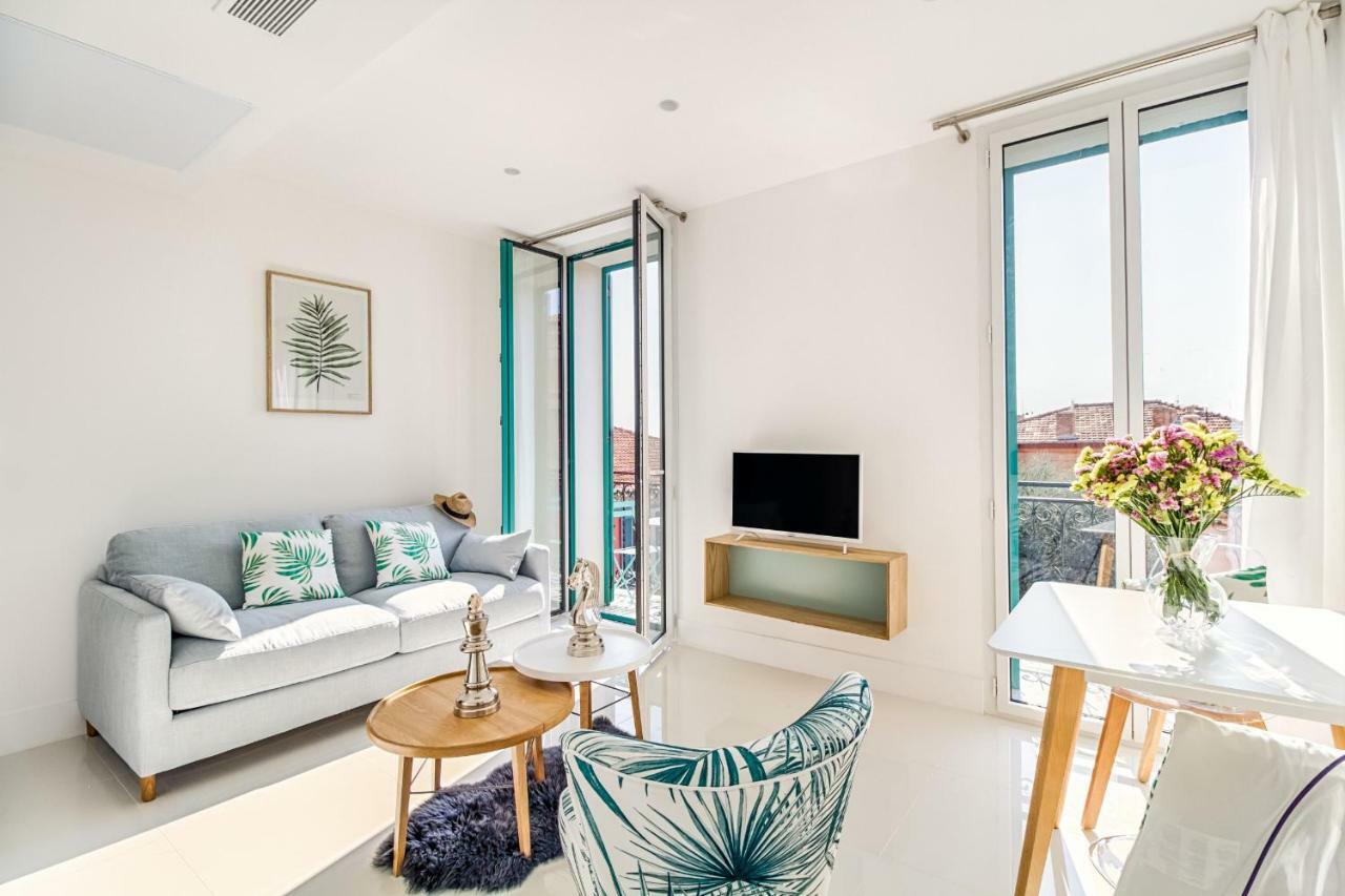 New ! Sea View Design + Balcony 203 Leilighet Villefranche-sur-Mer Eksteriør bilde