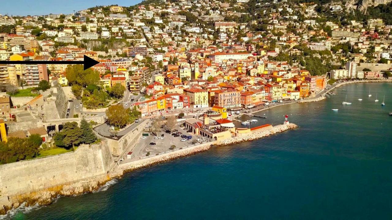 New ! Sea View Design + Balcony 203 Leilighet Villefranche-sur-Mer Eksteriør bilde